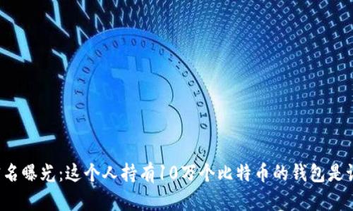 实名曝光：这个人持有10万个比特币的钱包是谁？