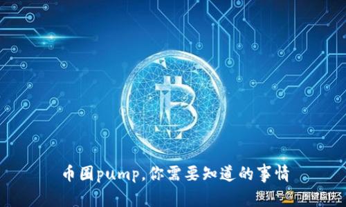 币圈pump，你需要知道的事情